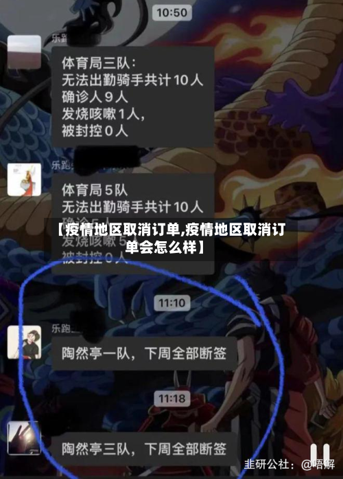 【疫情地区取消订单,疫情地区取消订单会怎么样】