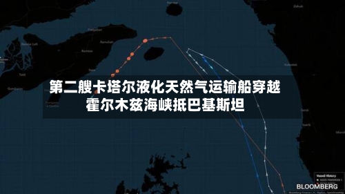 第二艘卡塔尔液化天然气运输船穿越霍尔木兹海峡抵巴基斯坦