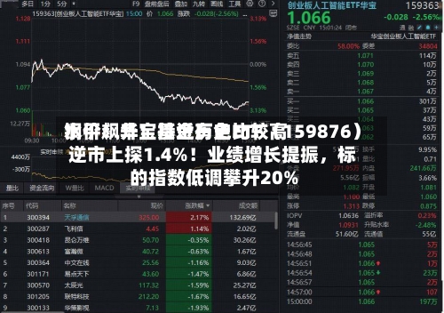 铜价飙升!接近历史比较高
水平!华宝基金有色ETF(159876)逆市上探1.4%!业绩增长提振,标的指数低调攀升20%